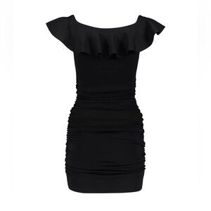 Celine Black Jersey Dress size XS